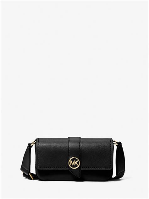 michael michael kors greenwich extra-small saffiano leather sling crossbody bag|Greenwich Extra.